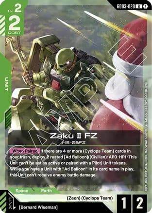 Zaku II FZ — Steel Requiem