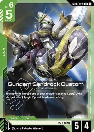Gundam Sandrock Custom — Steel Requiem