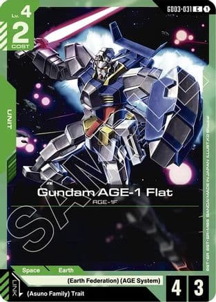 Gundam AGE-1 Flat — Steel Requiem