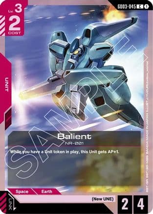 Balient — Steel Requiem Gundam Card Game card by J.YUZURU (willow_works)