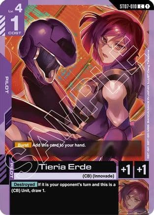 Tieria Erde — Starter Deck 07: Celestial Drive
