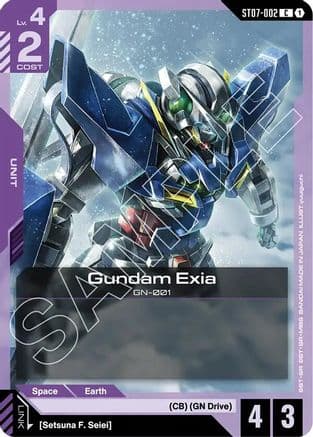 Gundam Exia (ST07-002) — Starter Deck 07: Celestial Drive