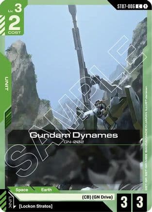 Gundam Dynames (ST07-006) — Starter Deck 07: Celestial Drive