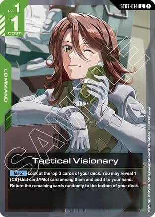 Tactical Visionary — Starter Deck 07: Celestial Drive