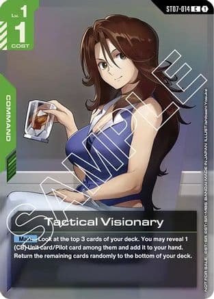 Tactical Visionary (Store Tournament Participant Pack 03) — Gundam Promotional Cards