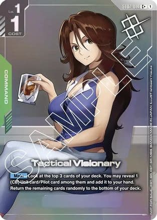 Tactical Visionary (Store Tournament Winner Pack 03) — Gundam Promotional Cards