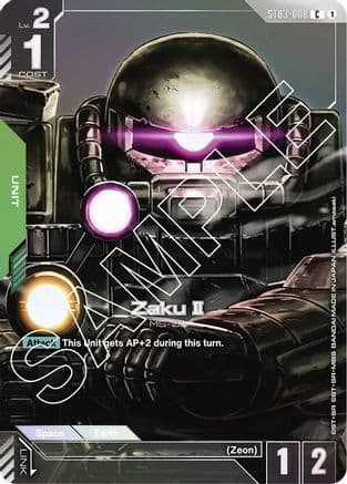 Zaku II (Premium Card Collection)