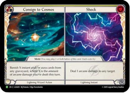 Consign to Cosmos // Shock - LGS429 — Flesh and Blood: Promo Cards
