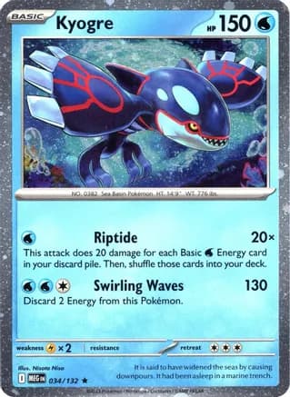 Kyogre (Cosmos Holo) — Miscellaneous Cards & Products