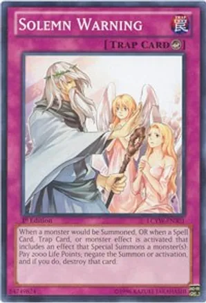 Solemn Warning — Legendary Collection 3: Yugi's World