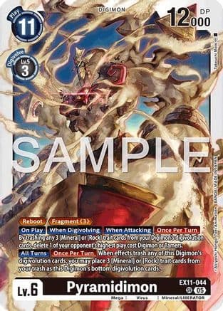 Pyramidimon — Dawn of Liberator