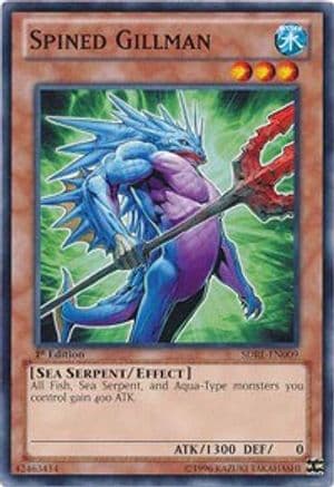 Spined Gillman — Yu-Gi-Oh! card