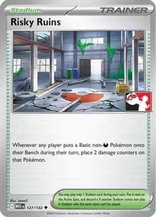 Risky Ruins - 127/132 — Prize Pack Series Cards