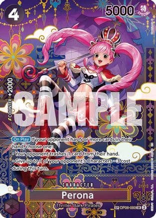 Perona - OP06-093 (SP) — The Azure Sea's Seven