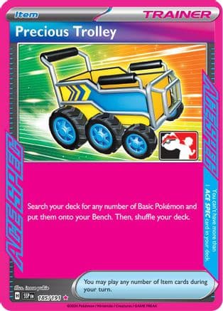 Precious Trolley - 185/191 — Prize Pack Series Cards Pokémon TCG card by Inacoyakito