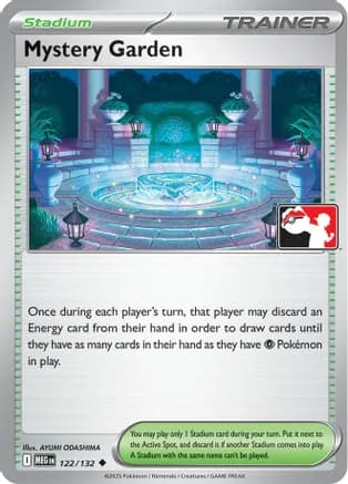 Mystery Garden - 122/132 — Prize Pack Series Cards