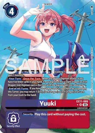 Yuuki (Alternate Art) — Dawn of Liberator