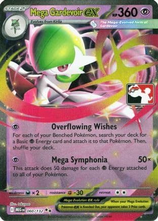 Mega Gardevoir ex - 060/132 — Prize Pack Series Cards Pokémon TCG card by Takuyoo
