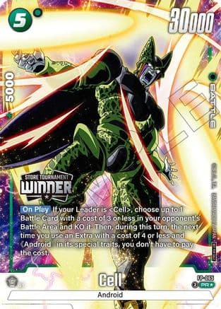 Cell (Tournament Pack -Winner- 09) — Tournament and Championship Promos