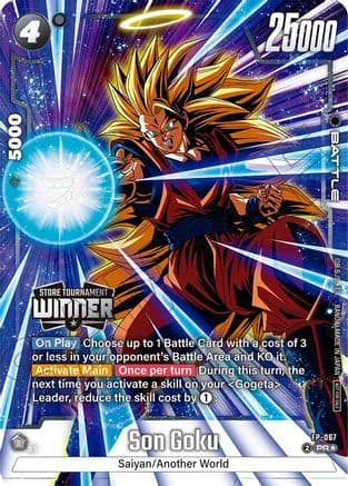 Son Goku (Tournament Pack -Winner- 09) — Tournament and Championship Promos