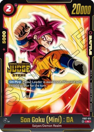 Son Goku (Mini) : DA (Judge Pack (Store Judge) 05) — Tournament and Championship Promos