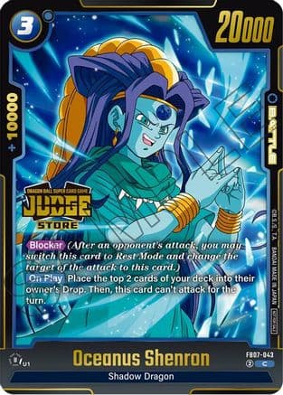 Oceanus Shenron (Judge Pack (Store Judge) 05) — Tournament and Championship Promos