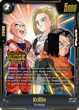 Krillin (Judge Pack (Store Judge) 05) — Tournament and Championship Promos