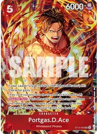 Portgas.D.Ace (Illustration Box Vol.5) — One Piece Promotion Cards