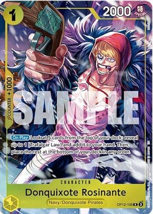 Donquixote Rosinante (Illustration Box Vol.6) — One Piece Promotion Cards