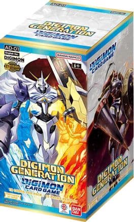 Advanced Booster Digimon Generation Booster Box — Advanced Booster Digimon Generation