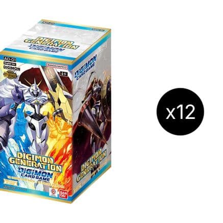 Advanced Booster Digimon Generation Booster Box Case — Advanced Booster Digimon Generation