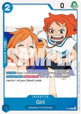 Girl (OP14 Release Event) — One Piece Promotion Cards