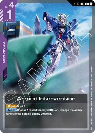 Armed Intervention — Starter Deck 07: Celestial Drive