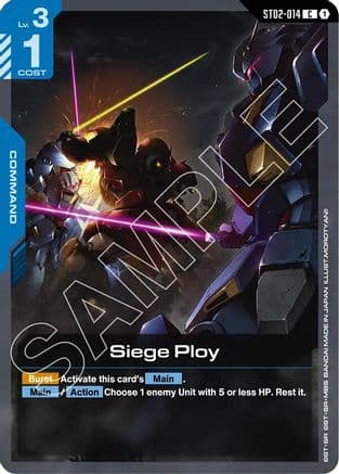 Siege Ploy — Starter Deck 08: Flash of Radiance