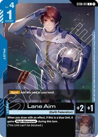 Lane Aim — Starter Deck 08: Flash of Radiance