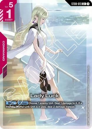 Lady Luck (C+) — Starter Deck 08: Flash of Radiance