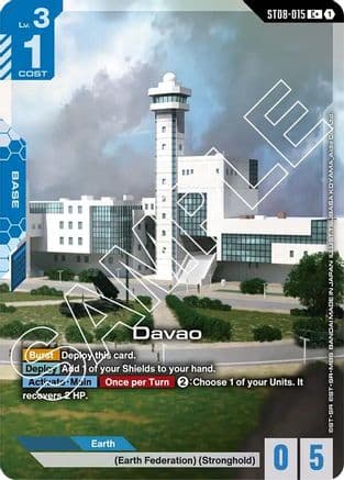 Davao (C+) — Starter Deck 08: Flash of Radiance