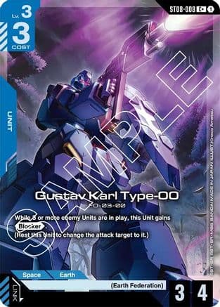 Gustav Karl Type-00 (C+) — Starter Deck 08: Flash of Radiance