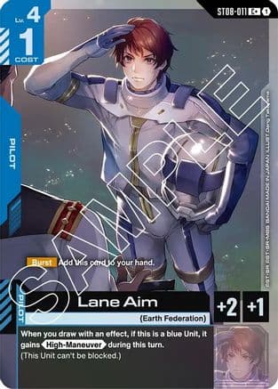 Lane Aim (C+) — Starter Deck 08: Flash of Radiance