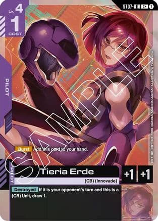Tieria Erde (C+) — Starter Deck 07: Celestial Drive