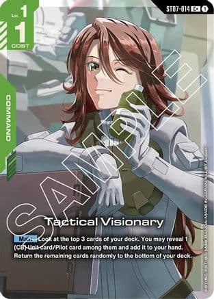 Tactical Visionary (C+) — Starter Deck 07: Celestial Drive
