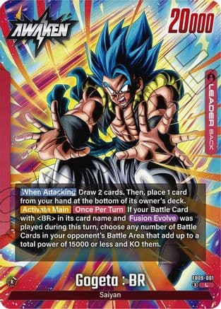 Gogeta : BR - FB09-001 — Dual Evolution