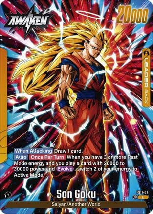 Son Goku - FS11-01 — Starter Deck EX: The Phase of Evolution