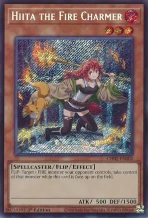 Hiita the Fire Charmer — THE CHRONICLES DECK: Spirit Charmers (All-Foil Edition)