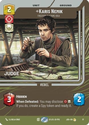 Karis Nemik - Freedom is a Pure Idea — Judge Promos