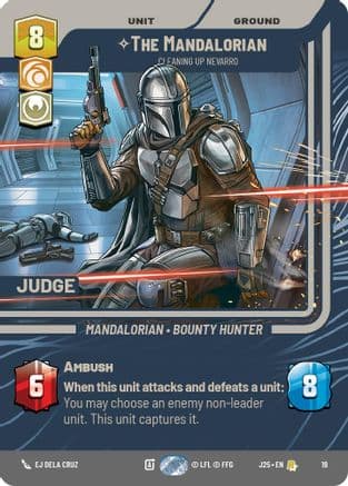 The Mandalorian - Cleaning up Nevarro — Judge Promos