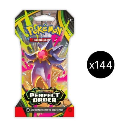 Perfect Order Sleeved Booster Case — ME03: Perfect Order