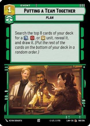 Putting a Team Together — A Lawless Time