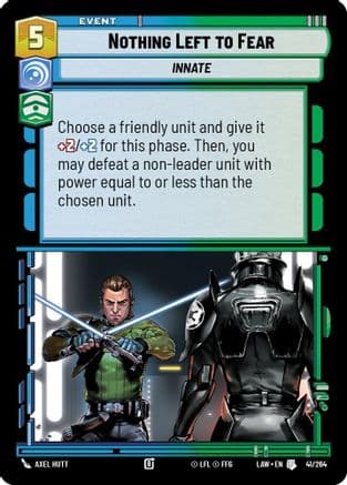 Nothing Left to Fear — A Lawless Time