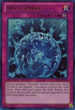 Abyss-sphere — Yu-Gi-Oh! card